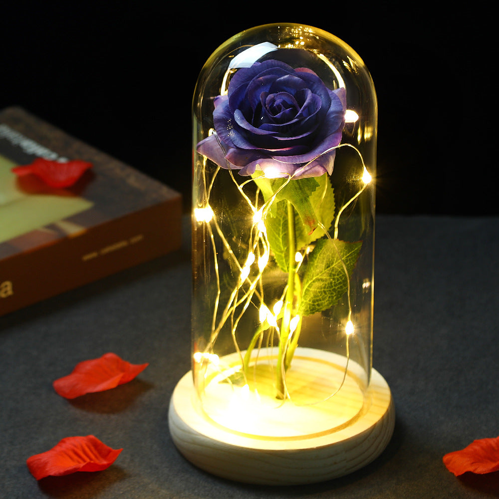 Rose Lamp with Glass Dome | Confetti Living