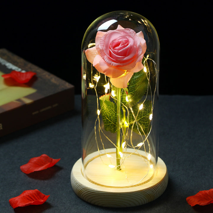 Rose Lamp with Glass Dome | Confetti Living