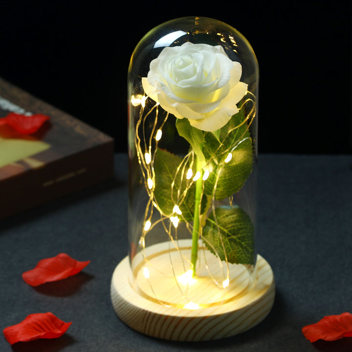 Rose Lamp with Glass Dome | Confetti Living