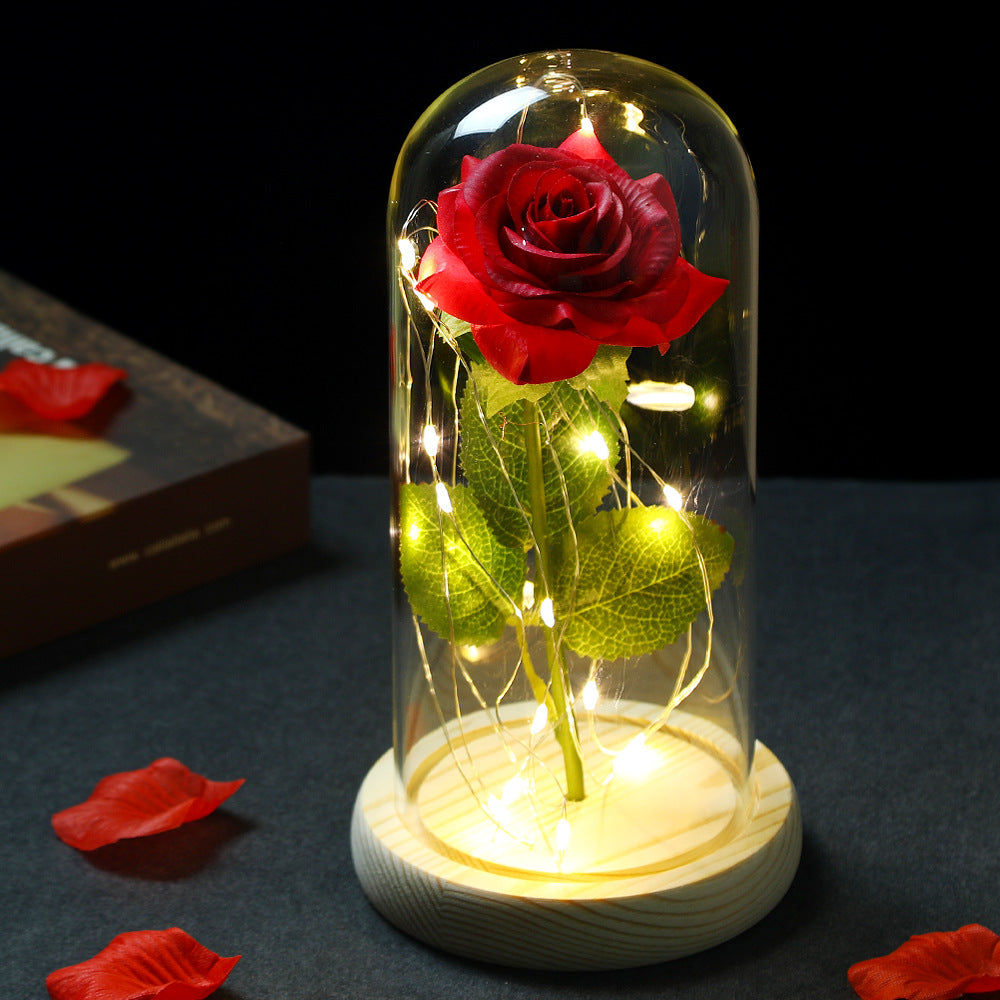 Rose Lamp with Glass Dome | Confetti Living