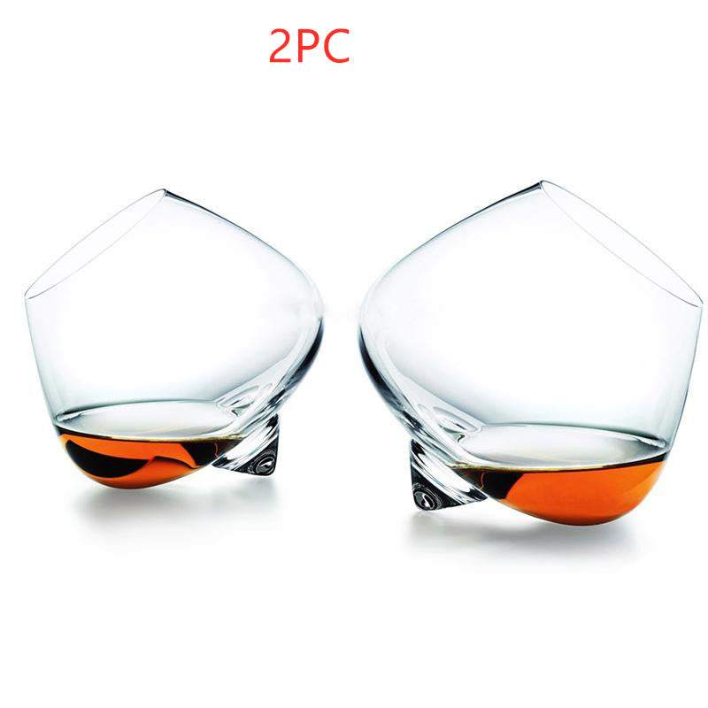 Home Bar Whimsical Crystal Whiskey Glass 250ml | Confetti Living