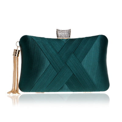 Women's Tassel Clutch Bag