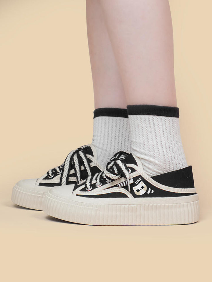 Women's Platform Casual Canvas Shoes