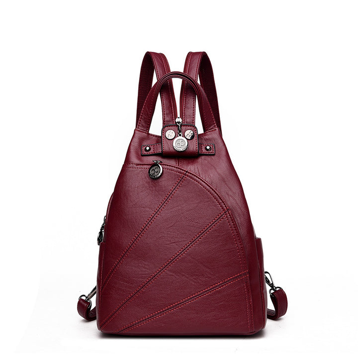 Soft Leather Anti-theft Backpack | Confetti Living