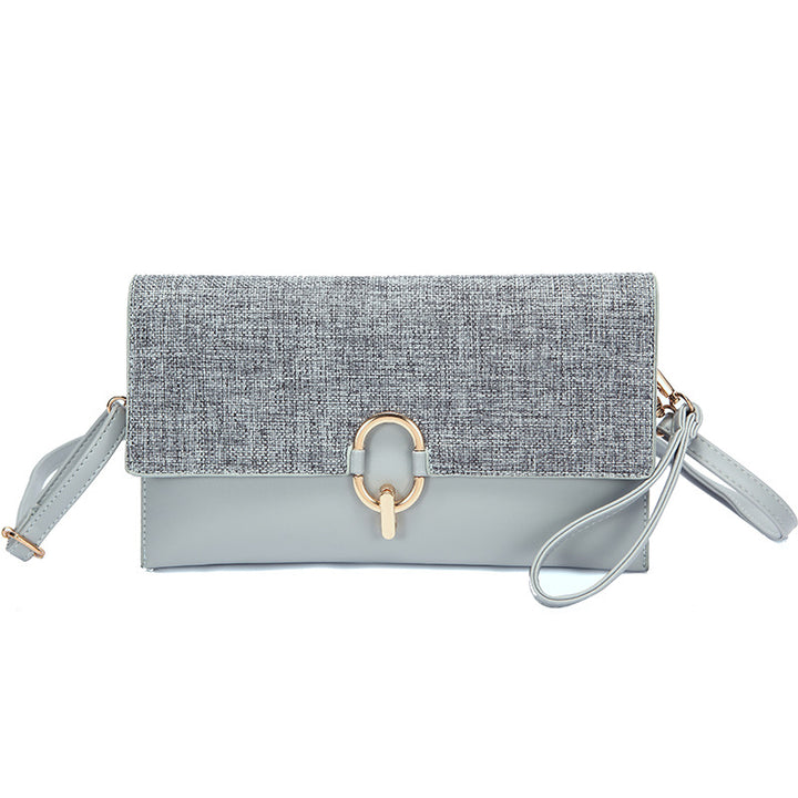 Women's Match-All Fashion Clutch Bag in Lake Blue | Confetti Living