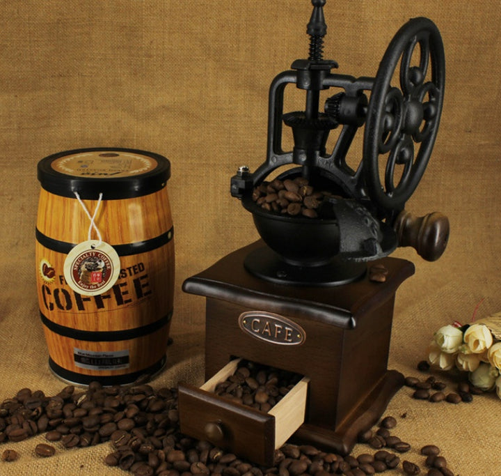 Antique Style Home Coffee Grinder Vintage Style | Confetti Living