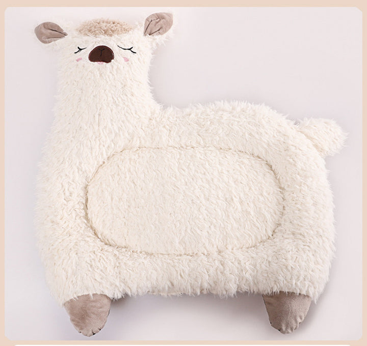 Alpaca Plush Pet Bed for Dogs and Cats | Confetti Living