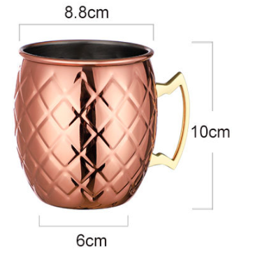 Home Bar Hammered Copper Moscow Mule Mug | Confetti Living