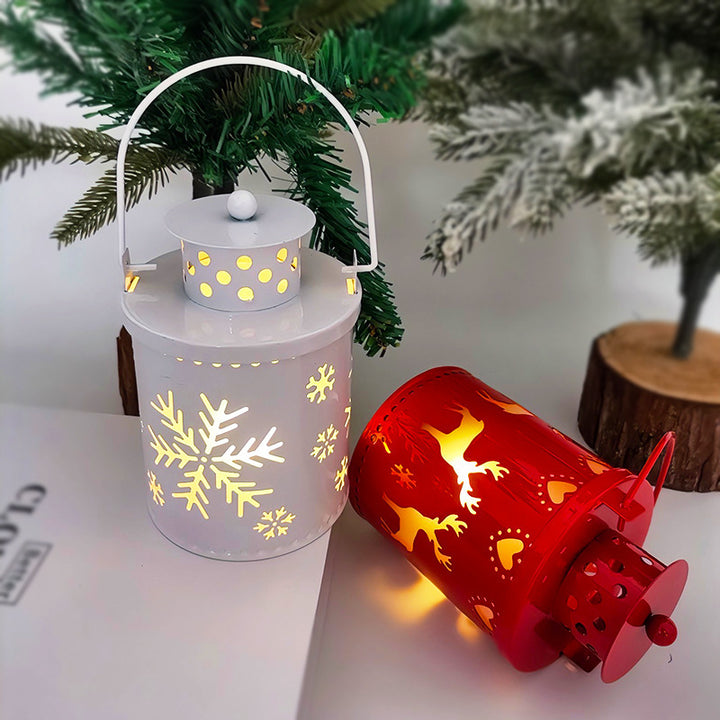 Christmas Electronic Candle LED Lanterns - Nordic Style | Confetti Living