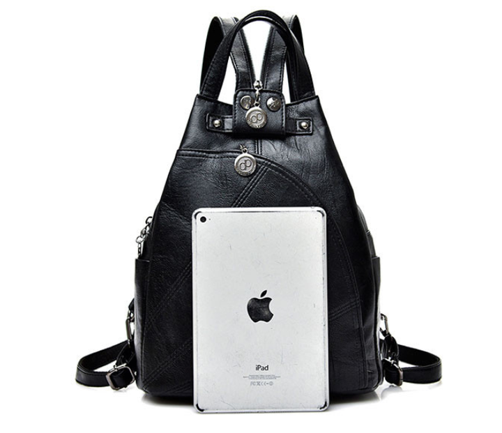 Soft Leather Anti-theft Backpack | Confetti Living