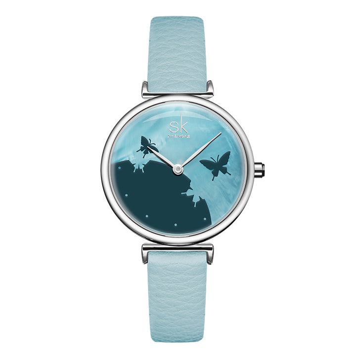 Women's Kallima Inachus Butterfly Dial Watch | Confetti Living