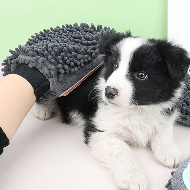 Pet Bathing Brush - 2-in-1 Grooming Glove | Confetti Living