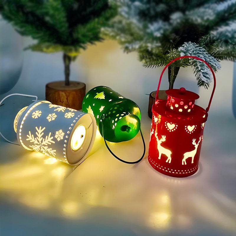 Christmas Electronic Candle LED Lanterns - Nordic Style | Confetti Living