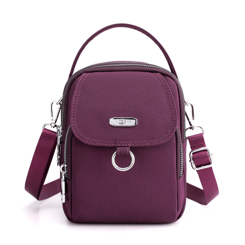 Multi-Compartment Shoulder Bag