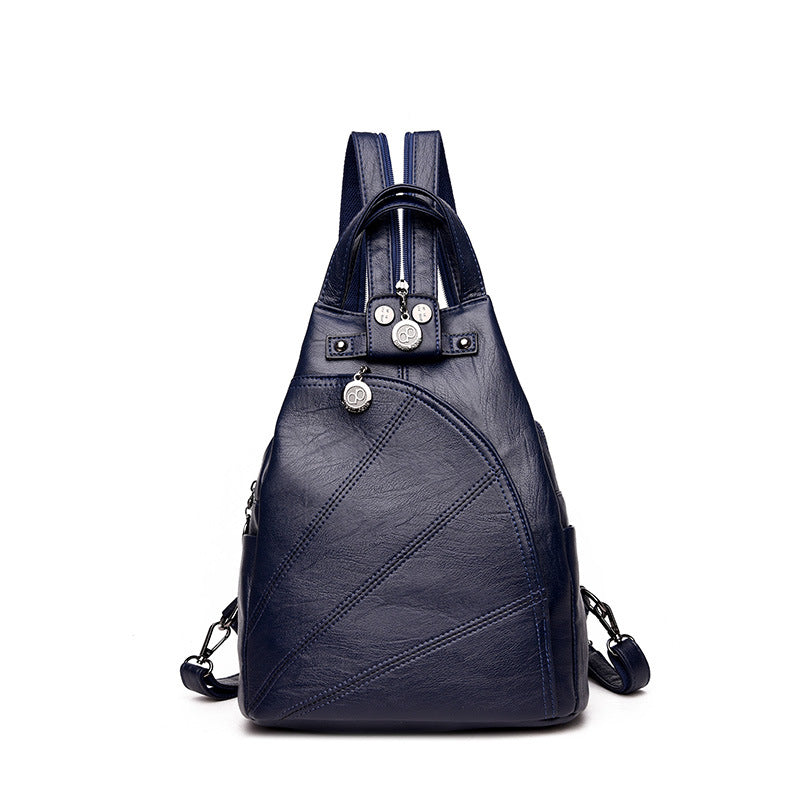 Soft Leather Anti-theft Backpack | Confetti Living