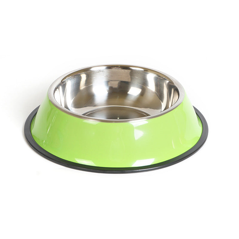 Colourful Magic Pet Feeding Bowls in Green | Confetti Living