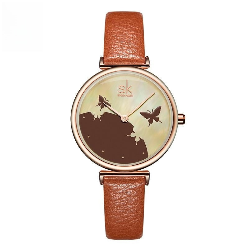 Women's Kallima Inachus Butterfly Dial Watch | Confetti Living