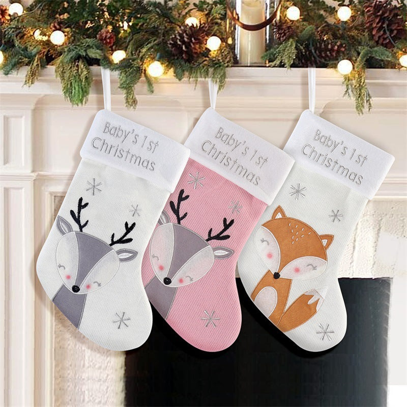 Christmas Gift Stockings - Baby's First Christmas  | Confetti Living