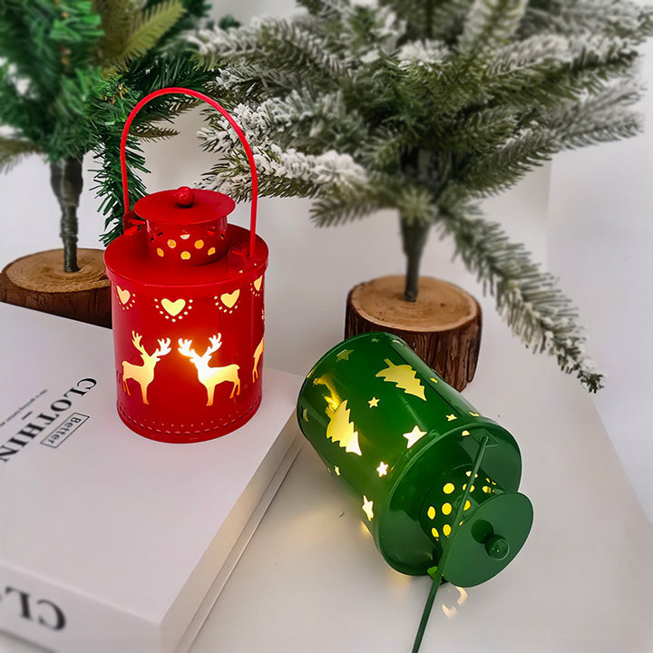 Christmas Electronic Candle LED Lanterns - Nordic Style | Confetti Living