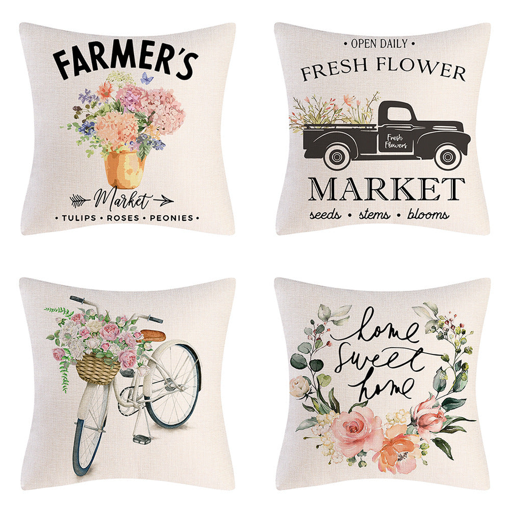 Cushion Cover Farm and Market Designs | Confetti Living
