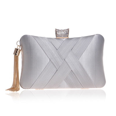 Women's Tassel Clutch Bag