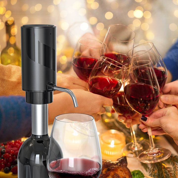 Home Bar Electric Wine Aerator And Decanter Pump | Confetti Living