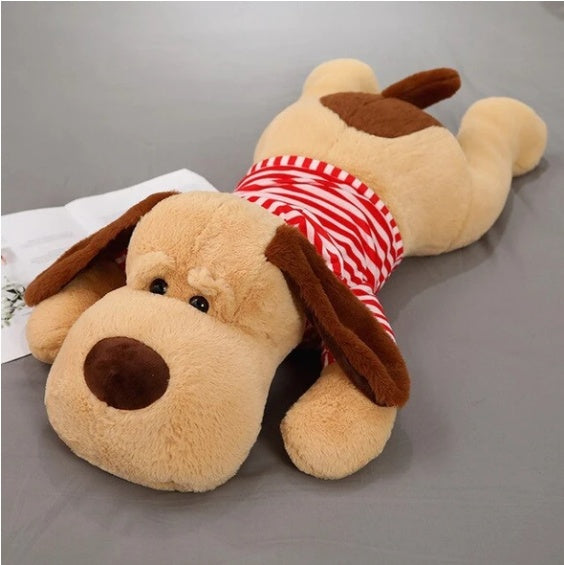 Laying Dog Plush Toy