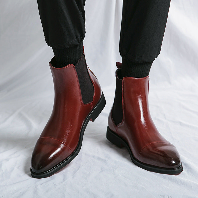 Men's Chelsea Leather Boots | Confetti Living