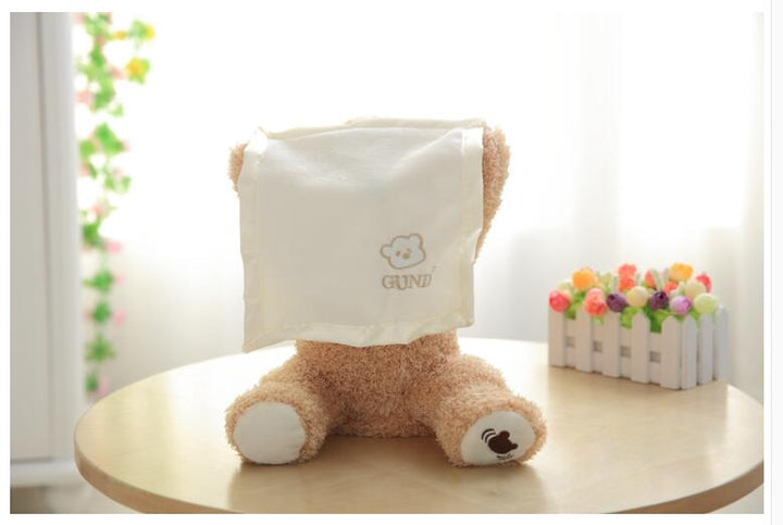 Plush Toys Interactive Hide And Seek Bear and Rabbit | Confetti Living