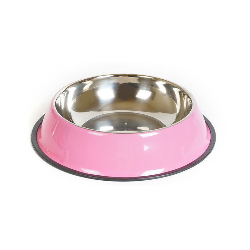 Colourful Magic Pet Feeding Bowls in Pink | Confetti Living