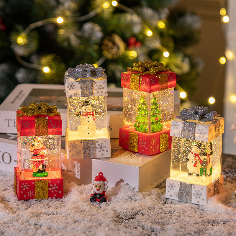 Christmas Decorations Crystal Gift Box Lights | Confetti Living