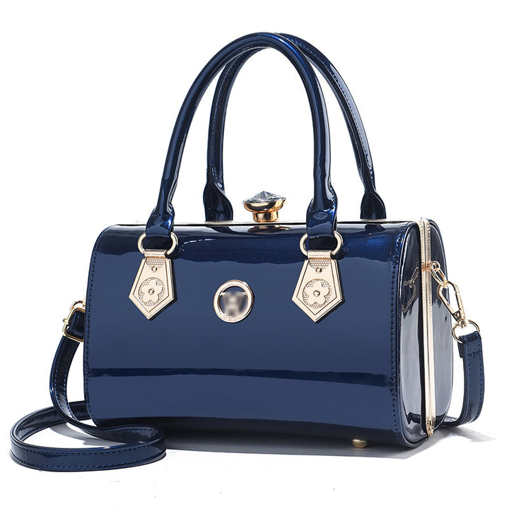 Women's Bright Leather Large Capacity HandBag | Confetti Living