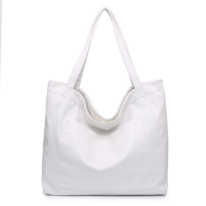 Women's Large Capacity Oil Wax Tote Bag | Confetti Living