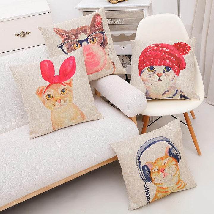 Cushion Covers Adorable Cats | Confetti Living