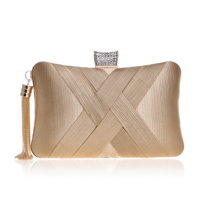 Women's Tassel Clutch Bag