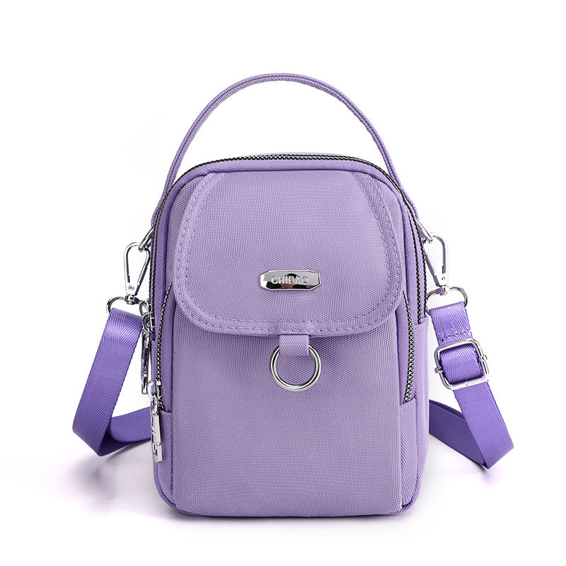 Multi-Compartment Shoulder Bag