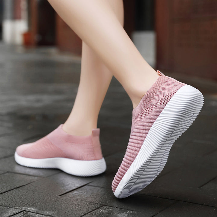 Women's Stretch Mesh Flat Shoes | Confetti Living