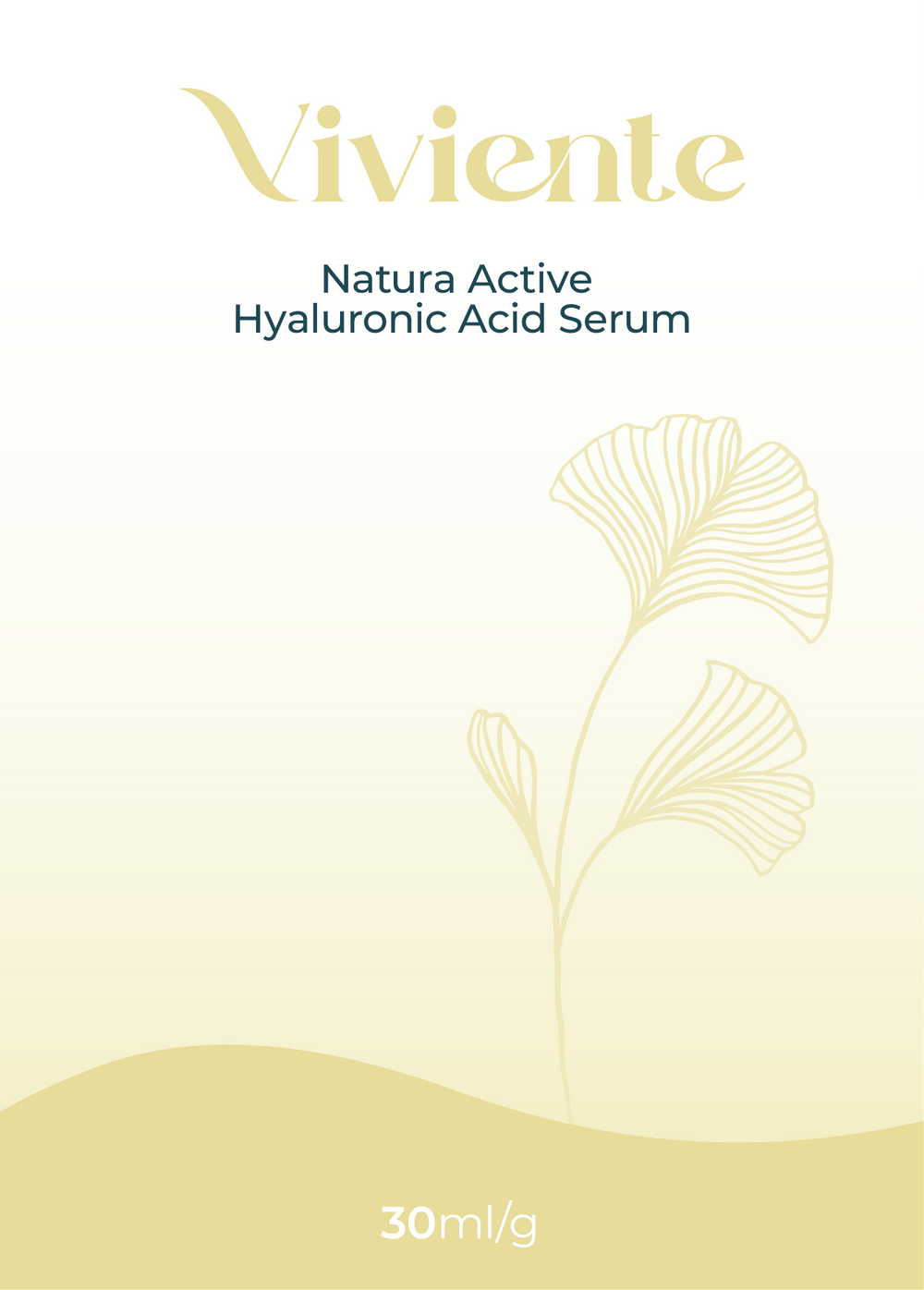 Viviente Natura Active Hyaluronic Acid Serum 30ml | Confetti Living