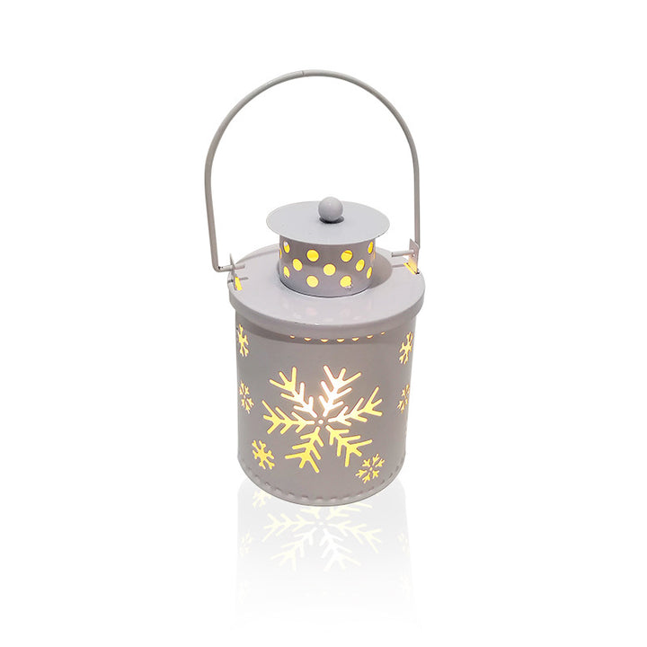 Christmas Electronic Candle LED Lanterns - Nordic Style in White | Confetti Living