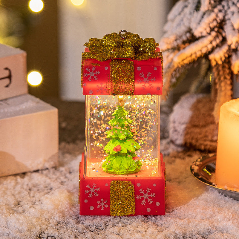 Christmas Decorations Crystal Gift Box Lights showing Christmas Tree | Confetti Living