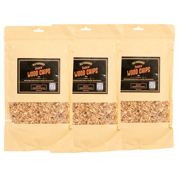 Bar Tools Cocktail Chimney Old Fashioned Smokin' Wood Chips Cherry 3 pack | Confetti Living