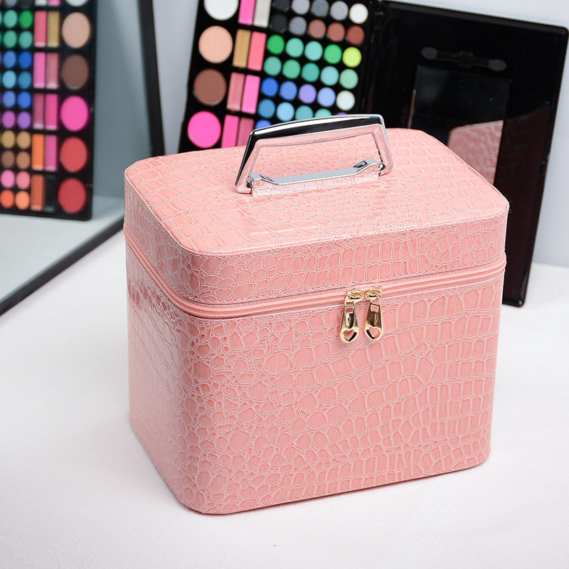 Women's Skin Care Cosmetic Case in Pink | Confetti Living