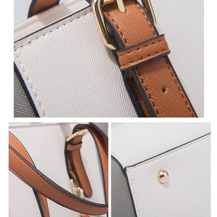 Women's Large Capacity 3-in-1 Fashion Handbag - White