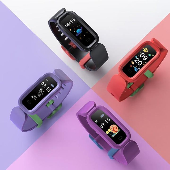 Smart Fitness Bracelet With Bluetooth Sleep Tracking - Black