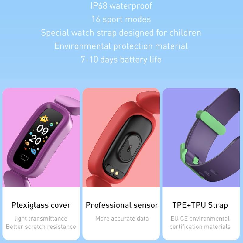 Smart Fitness Bracelet With Bluetooth Sleep Tracking - Black