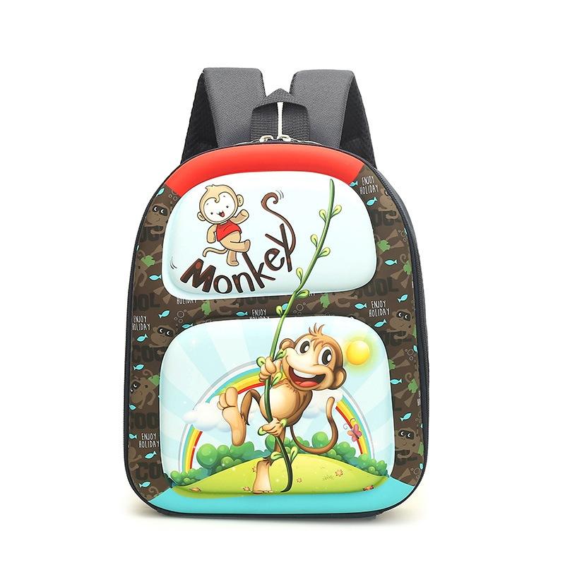 Kindergarten 3d Cartoon Bear School Bag
