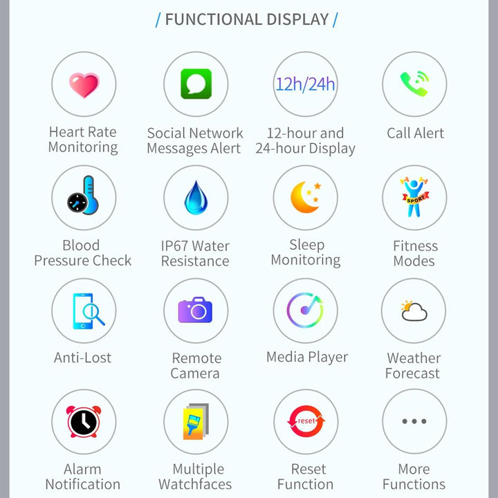 Smart Bracelet With Call Heart Bp Sleep And Oxygen Monitoring - Black