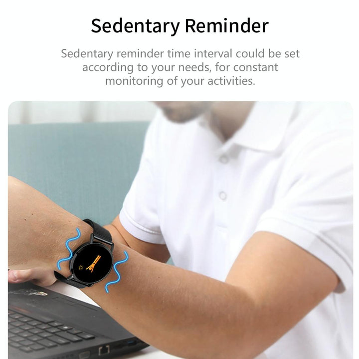 Smart Bracelet With Call Heart Bp Sleep And Oxygen Monitoring - Black