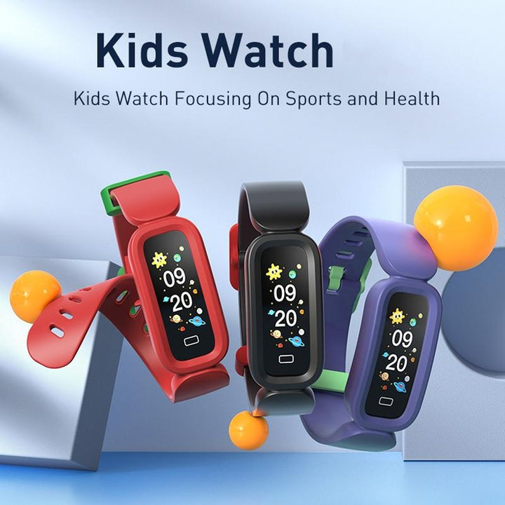 Smart Fitness Bracelet With Bluetooth Sleep Tracking - Red