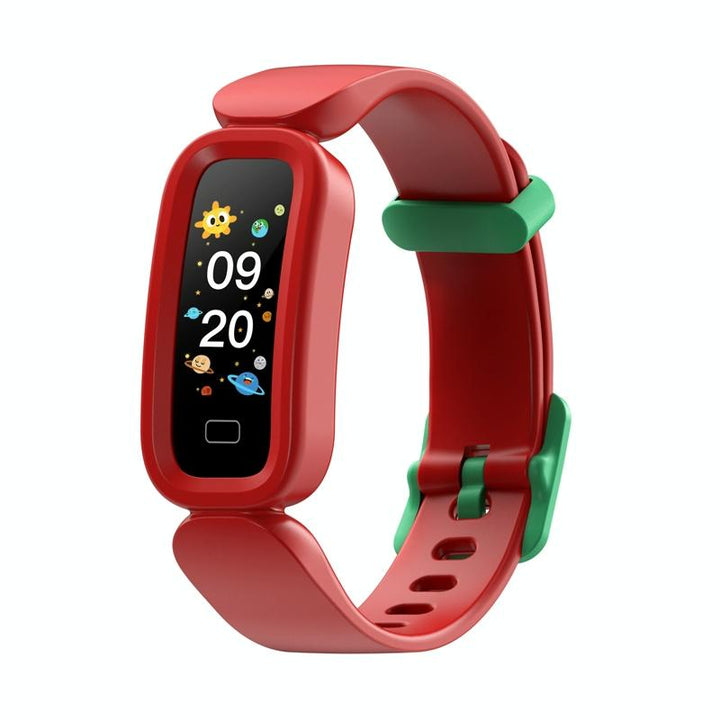 Smart Fitness Bracelet With Bluetooth Sleep Tracking - Red